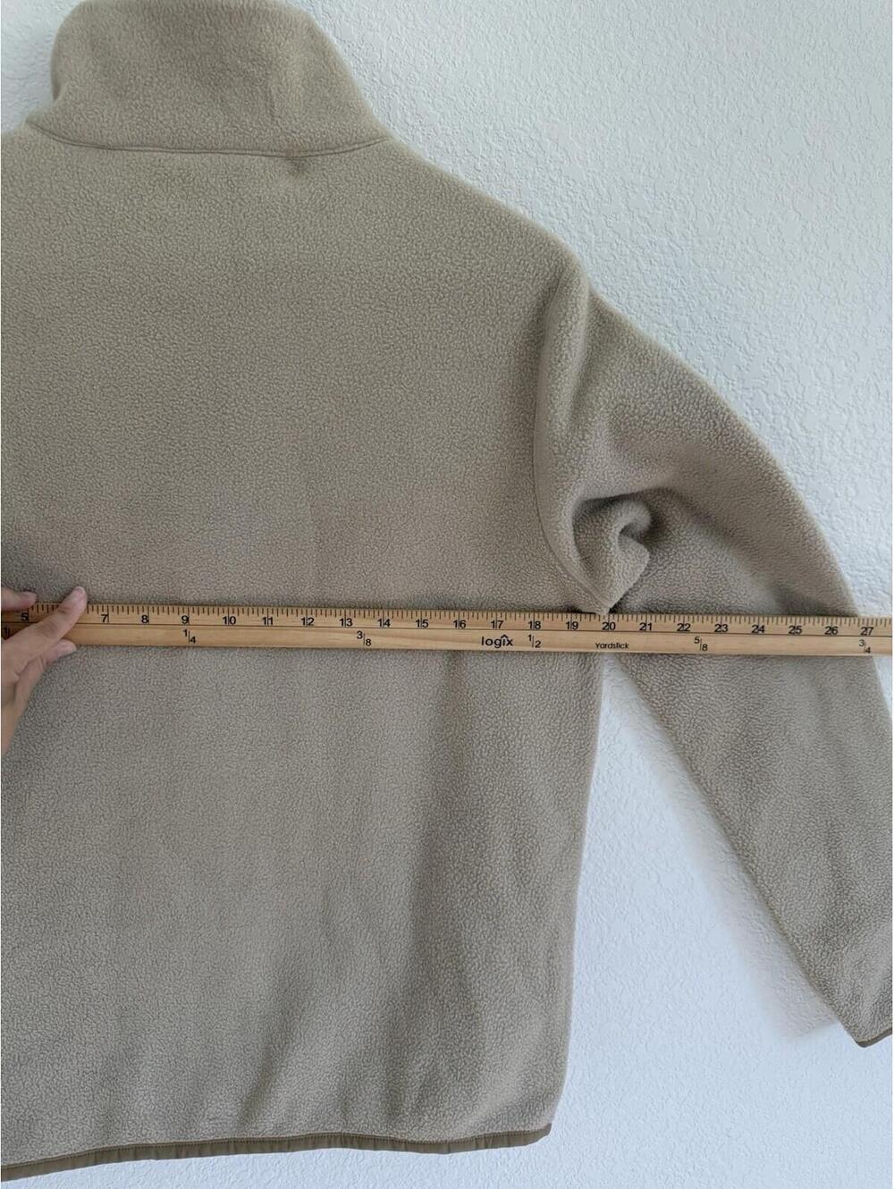 Cotopaxi Teca Fleece Jacket Full Zip Women’s Size Medium M Beige Striped - Picture 7 of 8
